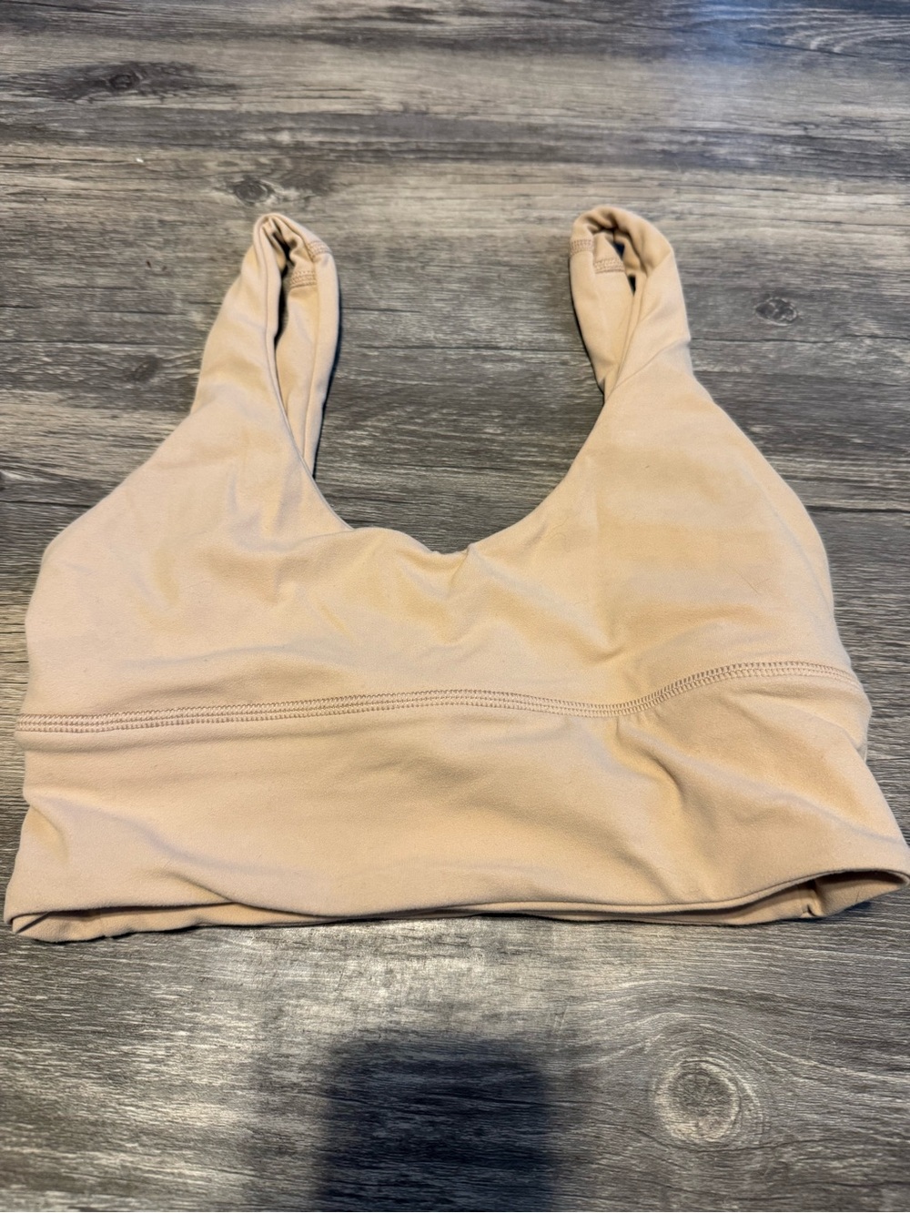 lululemon athletica Beige Seamless Light-Support Bralette